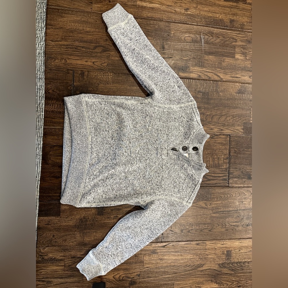 Gymboree pullover sweater gray size S (5/6)